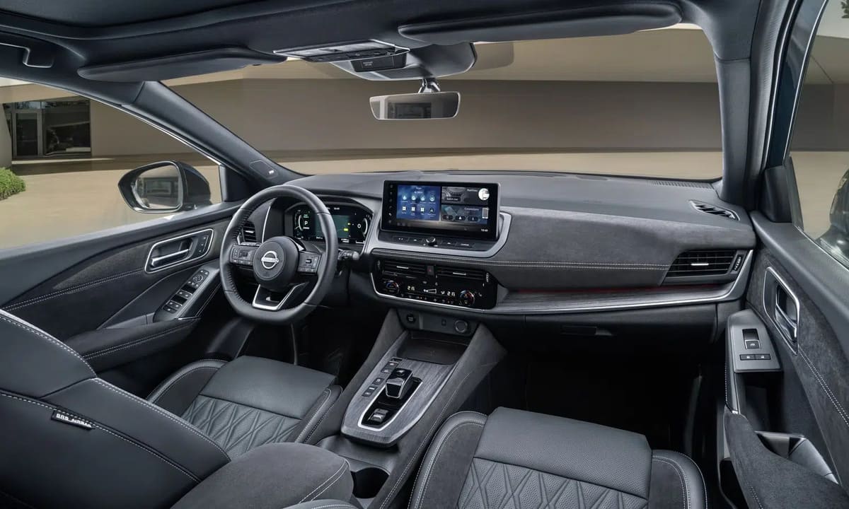 Nuevo Nissan Qashqai e-POWER 2026: Eficiencia Híbrida sin Enchufes y Tecnología de Otro Nivel 4 Nuevo Nissan Qashqai e-POWER 2026 interior