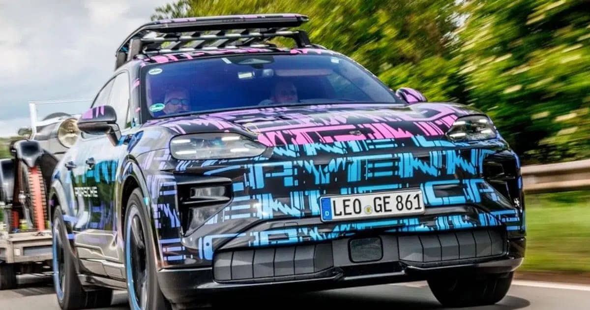 Porsche Cayenne Eléctrico: el SUV que rompe récords, arrastra 3,5 toneladas 2 Porsche Cayenne Electrico 0005