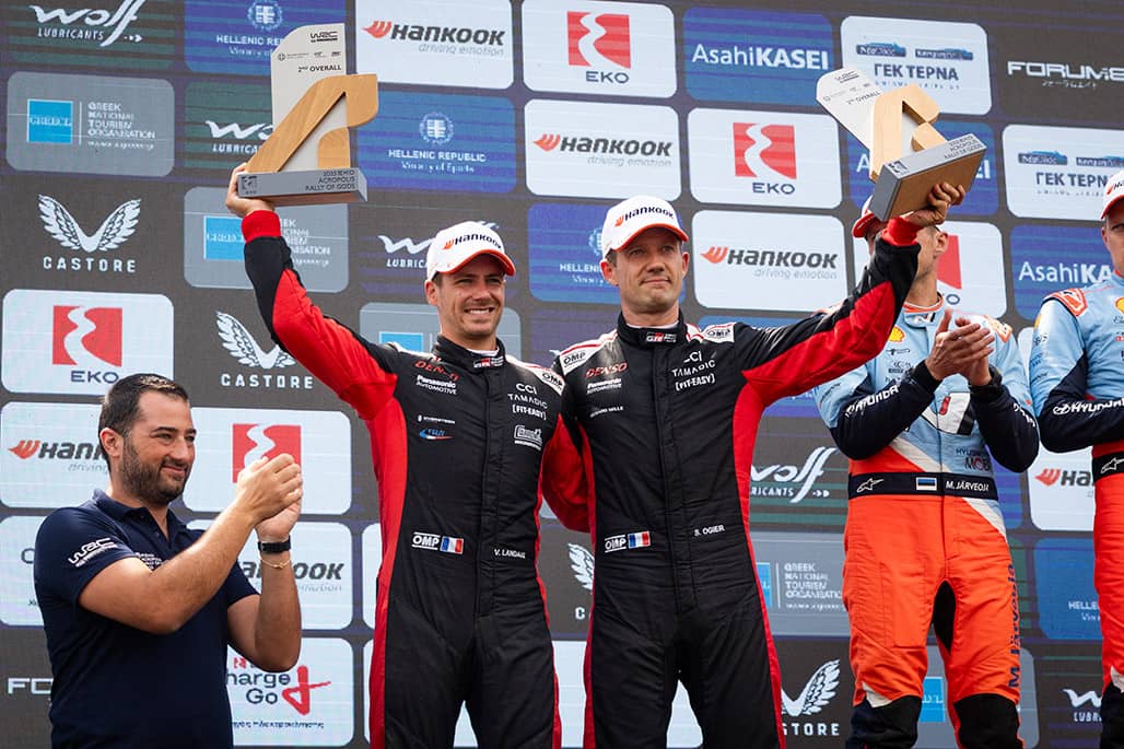 Toyota Gazoo Racing brilla en el Rally Acrópolis 2025 3 TGR Rally Grecia