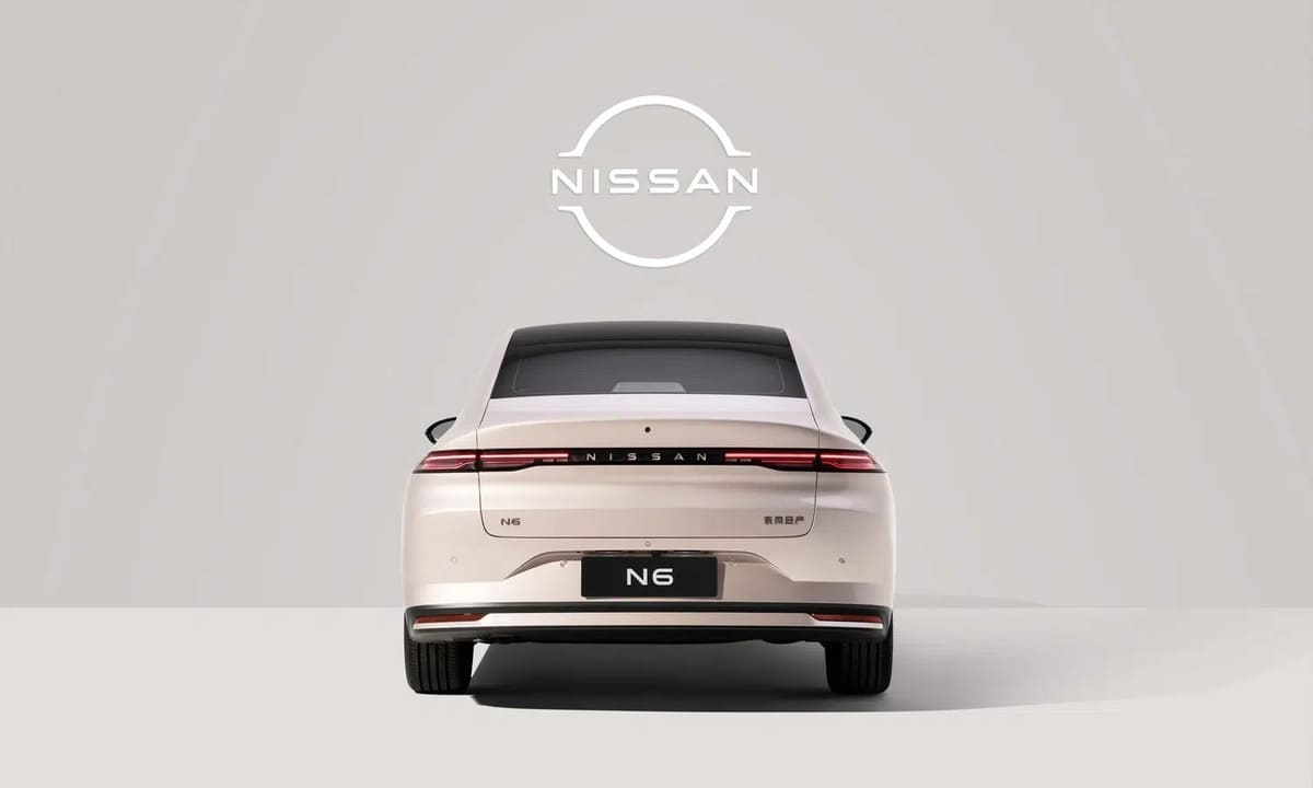 Nuevo Nissan N6: El sedán PHEV con ambición global 4 Nuevo Nissan N6 por detras