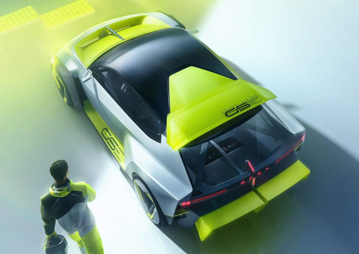 Opel Corsa GSE Vision Gran Turismo 2025: el hatchback convertido en superdeportivo eléctrico 3 Opel Corsa GSE VGT Concept 2025 0001