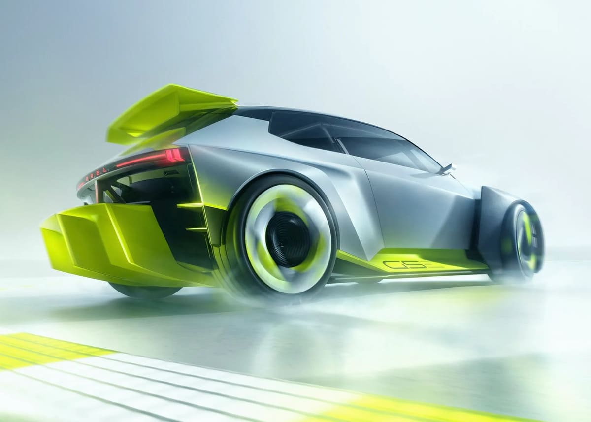 Opel Corsa GSE Vision Gran Turismo 2025: el hatchback convertido en superdeportivo eléctrico 2 Opel Corsa GSE VGT Concept 2025 0003