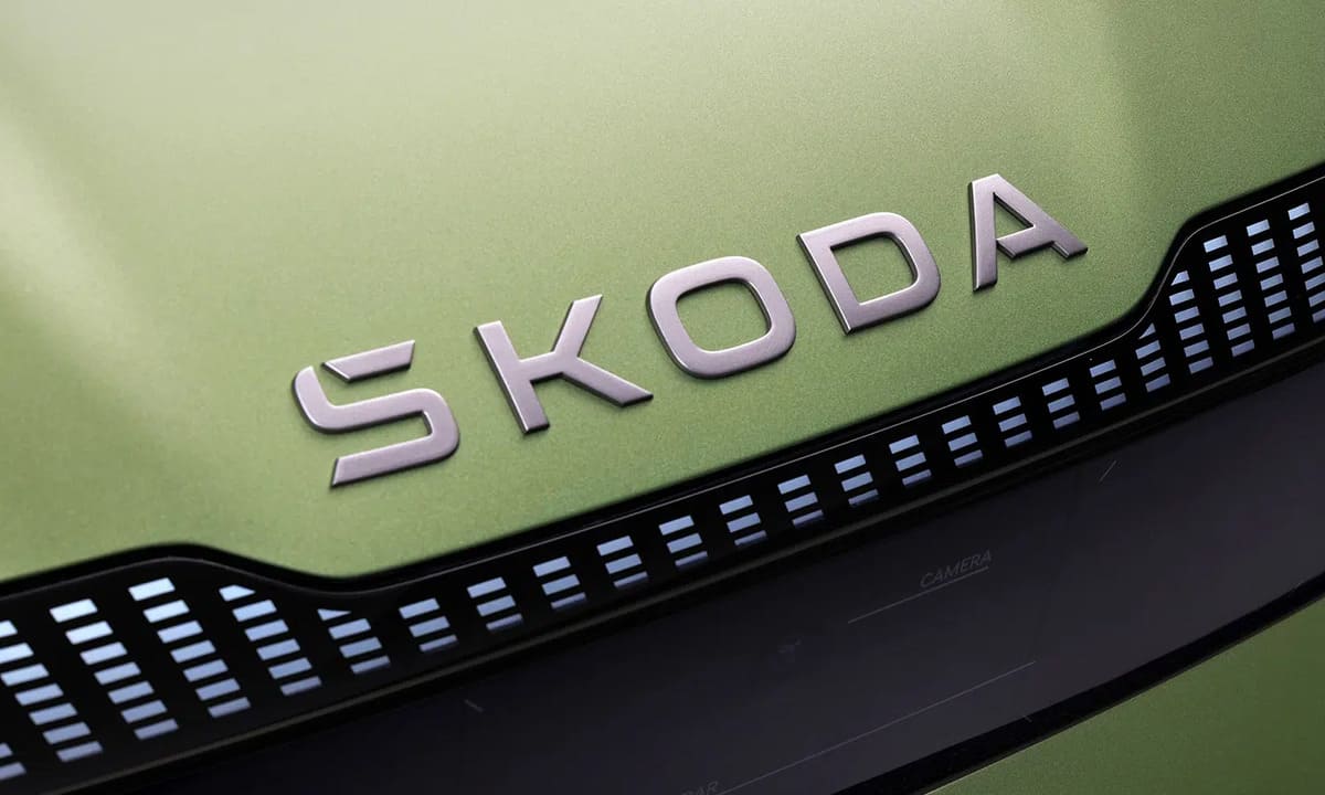 Skoda Vision O: el anticipo del futuro Octavia familiar eléctrico 3 skoda logo