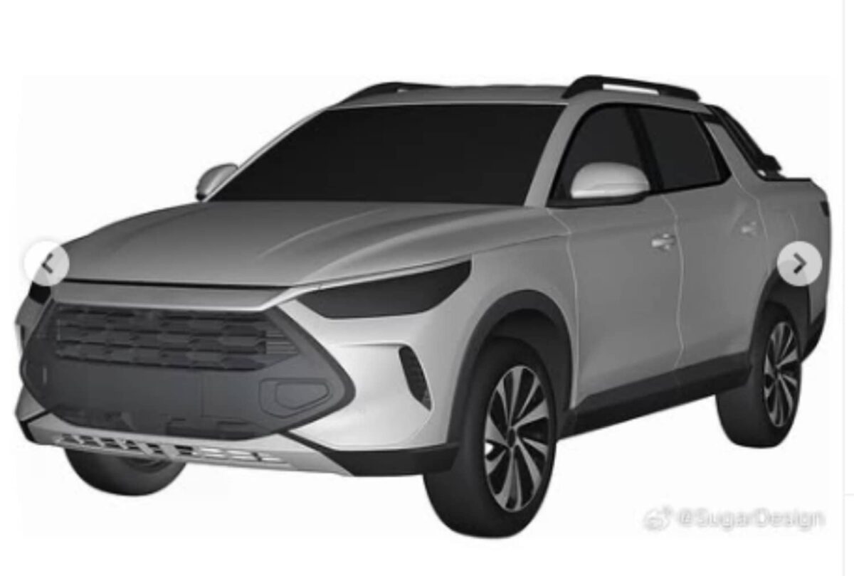 Se filtró el diseño de la nueva BYD pick up compacta: desafiará a Toro y Maverick 5 BYD pick up compacta filtracion 004