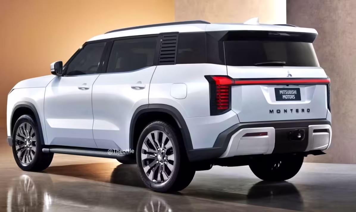 ¿Será así el próximo Mitsubishi Montero 2026? 2 Mitsubishi Montero 2026 002