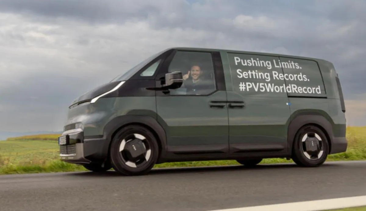 Kia PV5 récord Guinness de autonomía: el utilitario eléctrico que hizo historia 2 Kia PV5 record autonomia 2