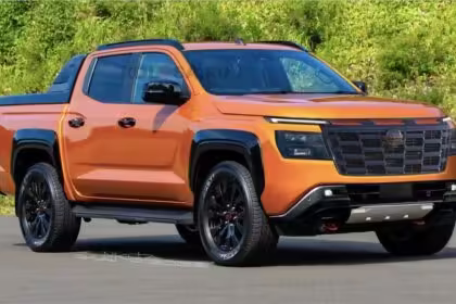 Nissan Frontier 2026 render 001