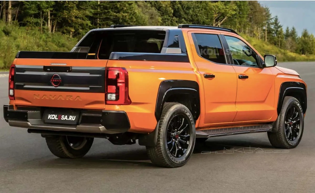 Nissan Frontier 2026 render 002