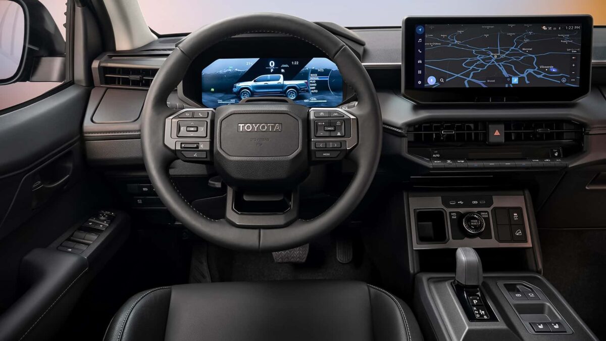 toyota hilux 2026 oficial volante y cluster