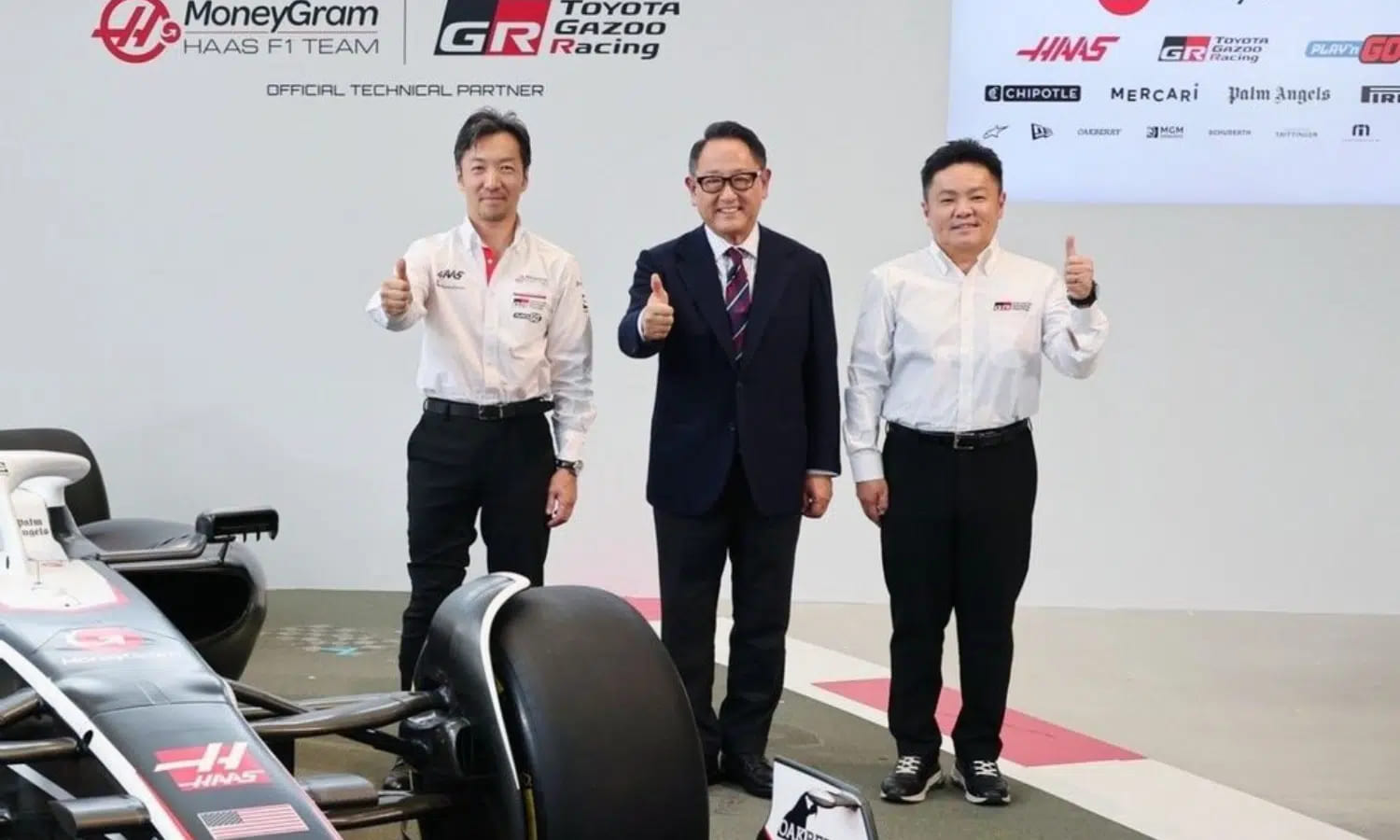 toyota haas f1 gr