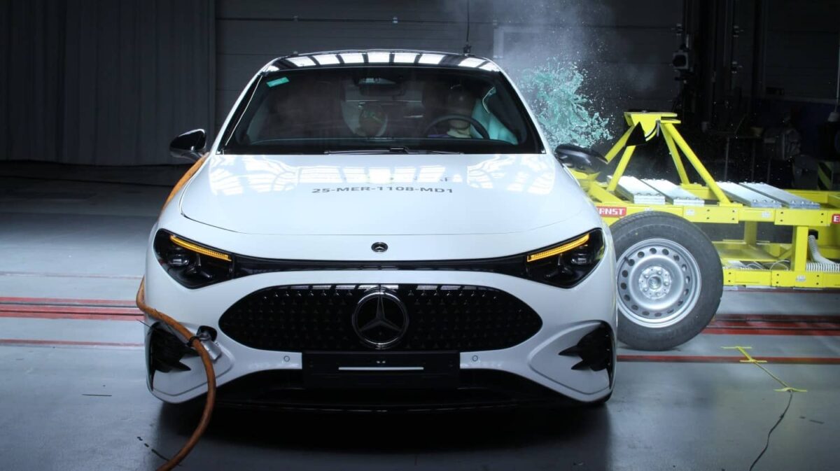 Mercedes-Benz CLA: el auto más seguro de 2025 según Euro NCAP 2 Mercedes Benz CLA Euro NCAP 001