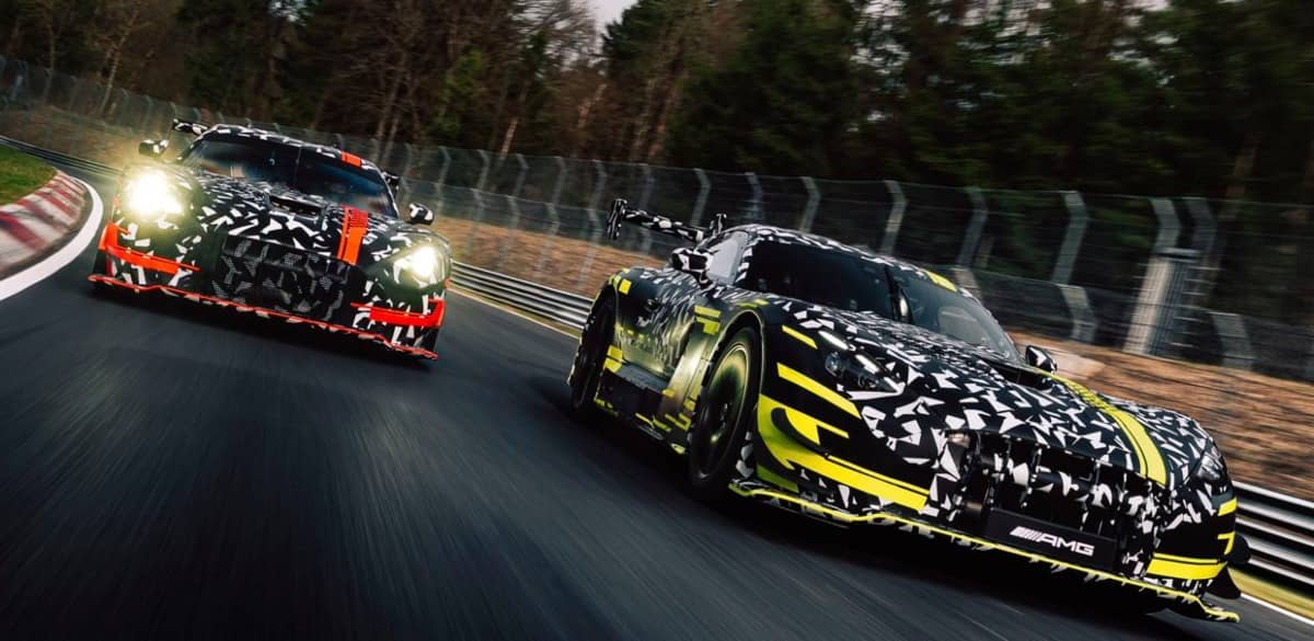 Mercedes-AMG GT: versiones extremas con ADN de competición que cambiarán las reglas 3 Mercedes AMG GT GT3 y Black Series prototipos 003