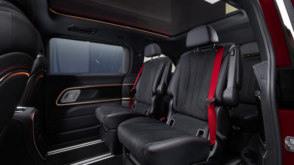 Mercedes VLE asiento trasero