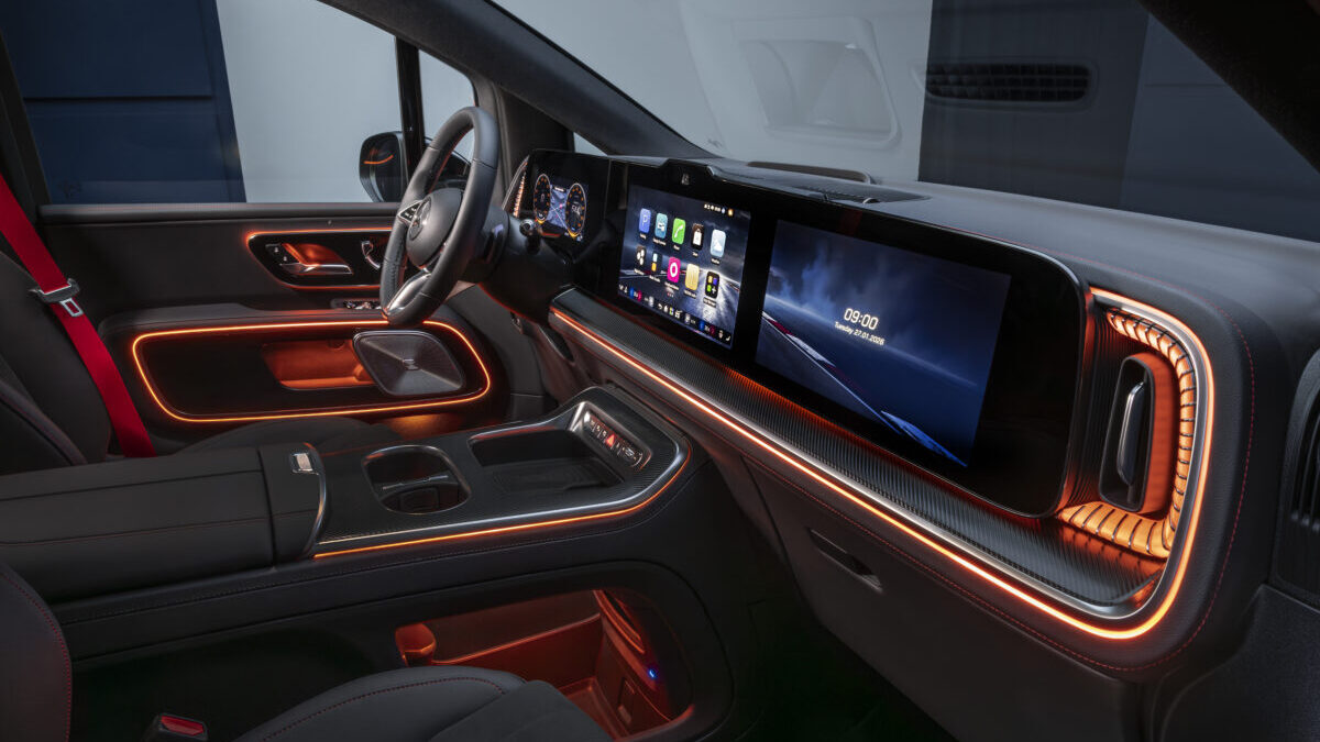 Mercedes VLE interior