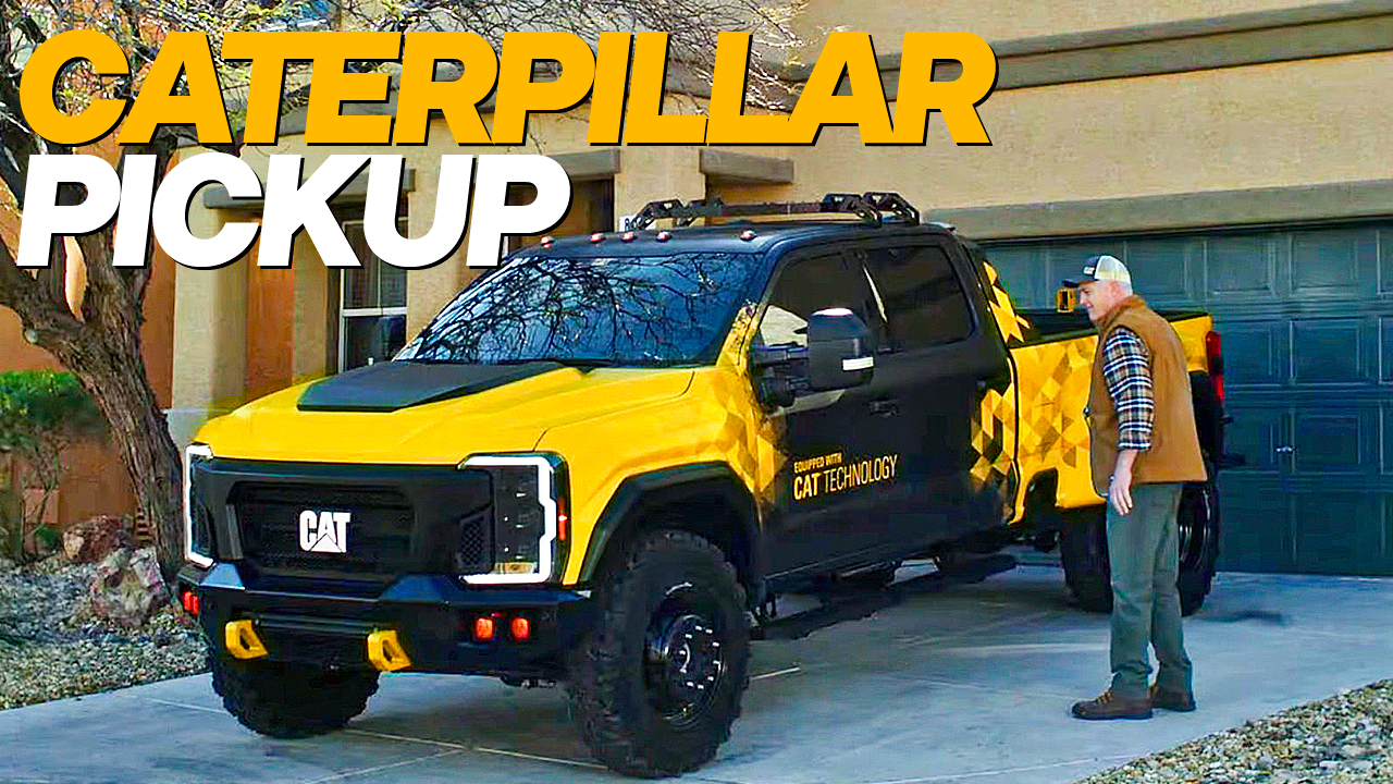 caterpillar cat truck