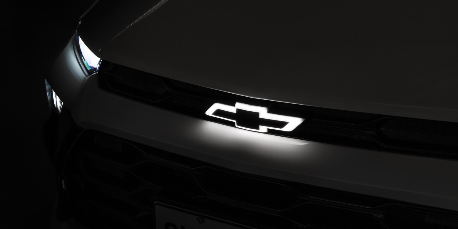Chevrolet nuevo logo iluminado