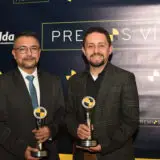 Rafael Vargas Coordinador de producto de Chevrolet. y Diego Rodriguez Supervisor de Marketing Producto de General Motors