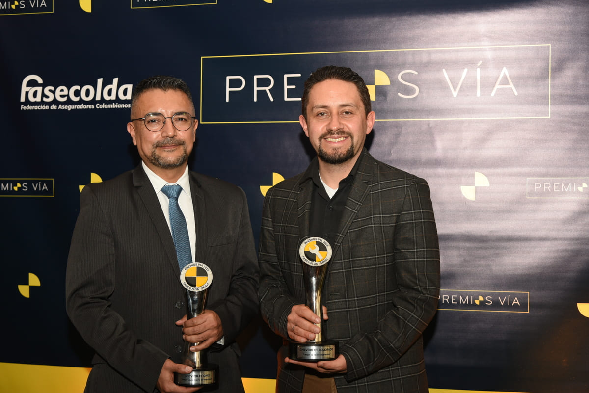 Rafael Vargas Coordinador de producto de Chevrolet. y Diego Rodriguez Supervisor de Marketing Producto de General Motors