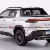 Toyota pick up compacta render proyecto 150d