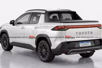 Toyota pick up compacta render proyecto 150d