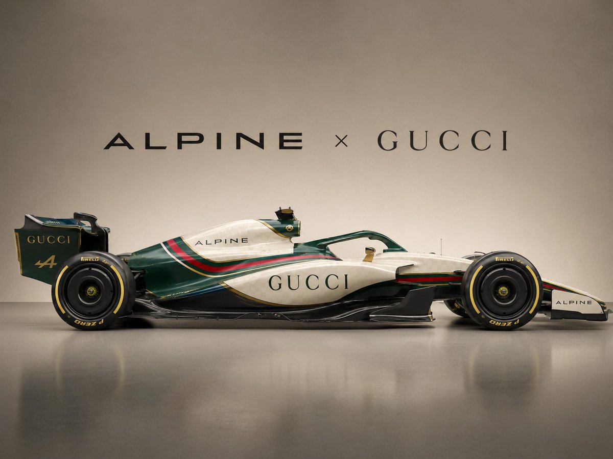 Gucci en Fórmula 1 como patrocinador principal de Alpine a partir de 2027 3 gucci