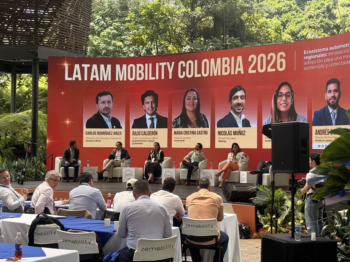 Automotores Toyota Colombia lideró el debate sobre transición energética en LATAM Mobility 2026 1 Fotos LATAM Mobility 2