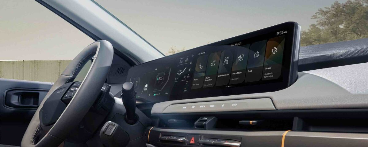 Kia EV3 panorama display