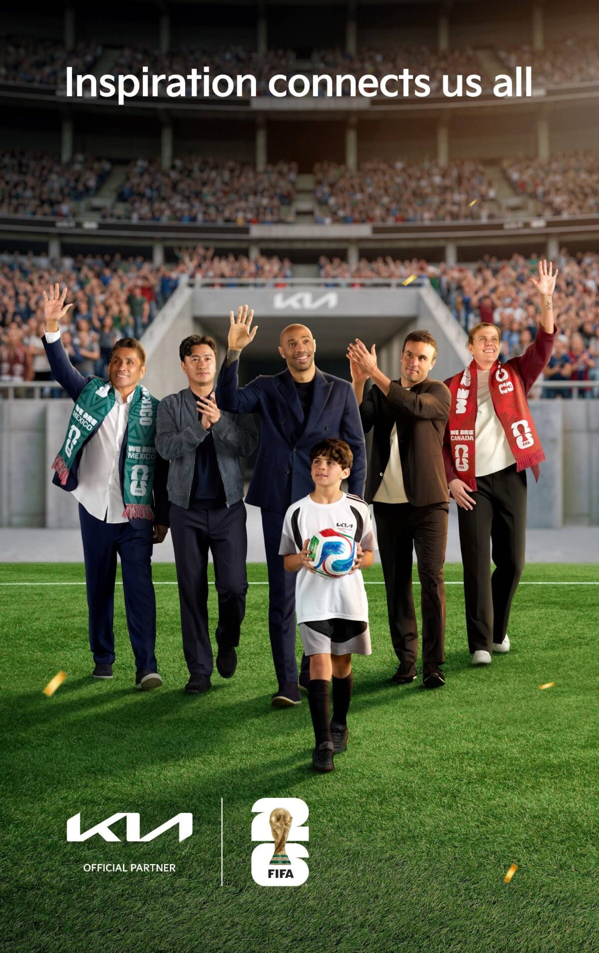 Kia amplía su presencia en la Copa Mundial de la FIFA 2026 2 Kia Expands FIFA World Cup 2026™ Campaign