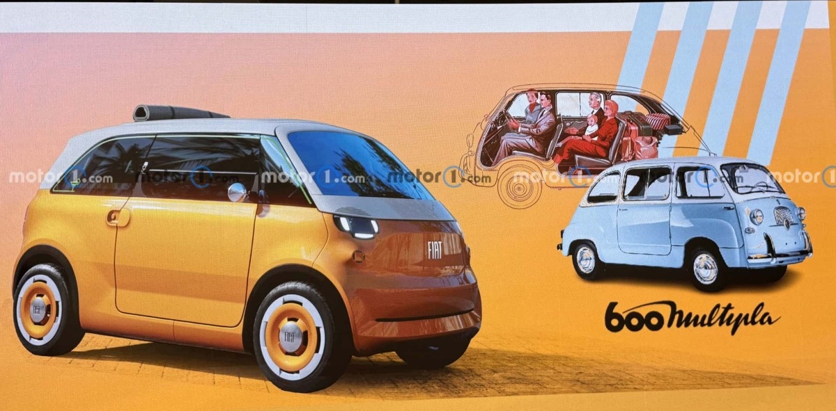 Fiat Multiplina: primeras imágenes del futuro citycar eléctrico 2 Fiat Multiplina 001