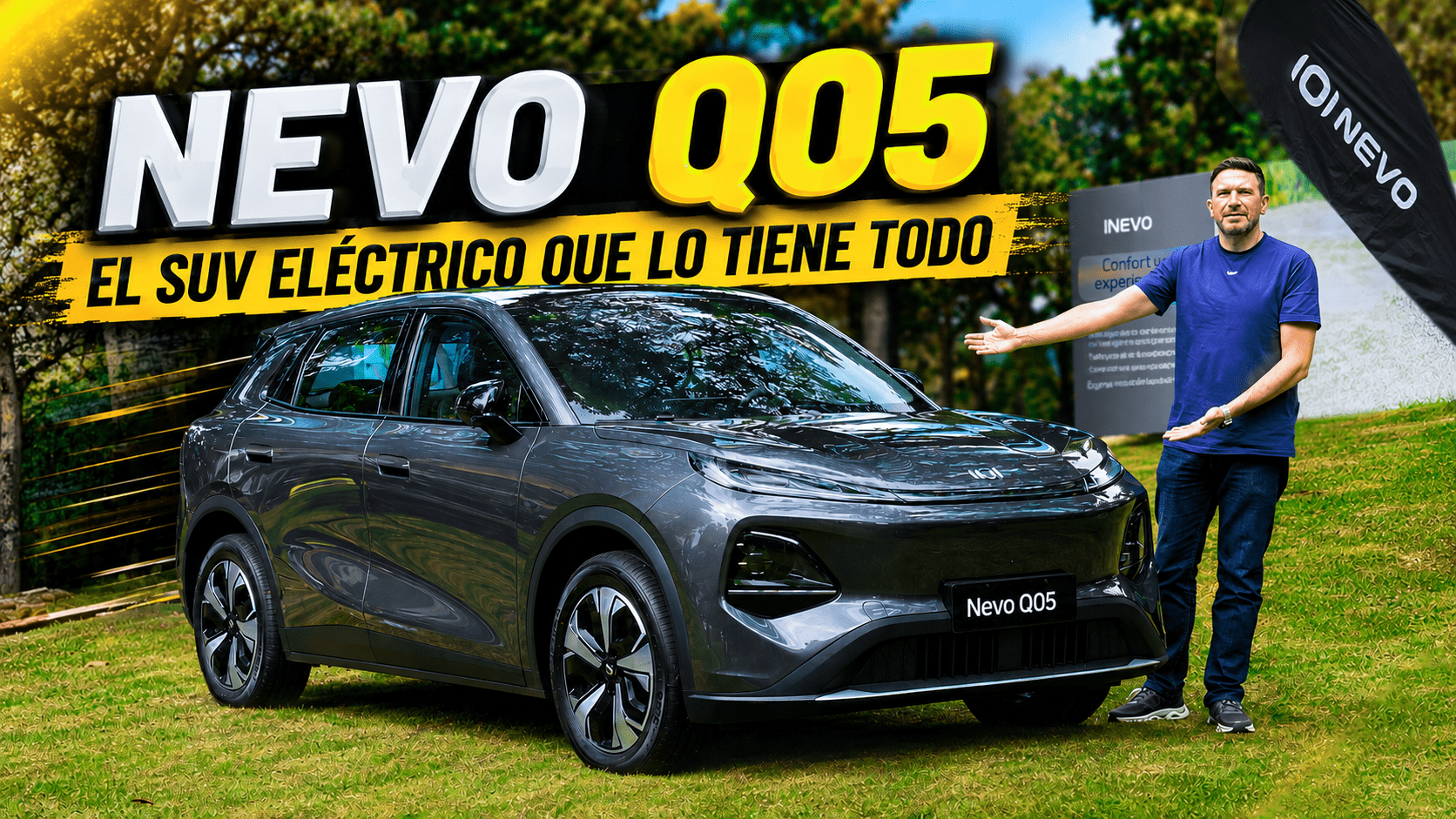 Changan NEVO Q05: el nuevo SUV eléctrico que llega a Colombia con hasta 455 km de autonomía + Video 1 chagan nevo q05