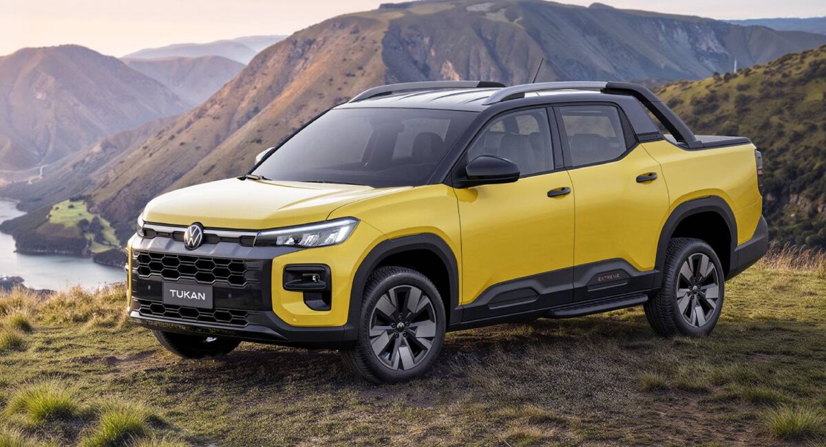 Volkswagen Tukan: la nueva pick-up compacta que Volkswagen estrena en Sudamérica 2 volkswagen tukan 001
