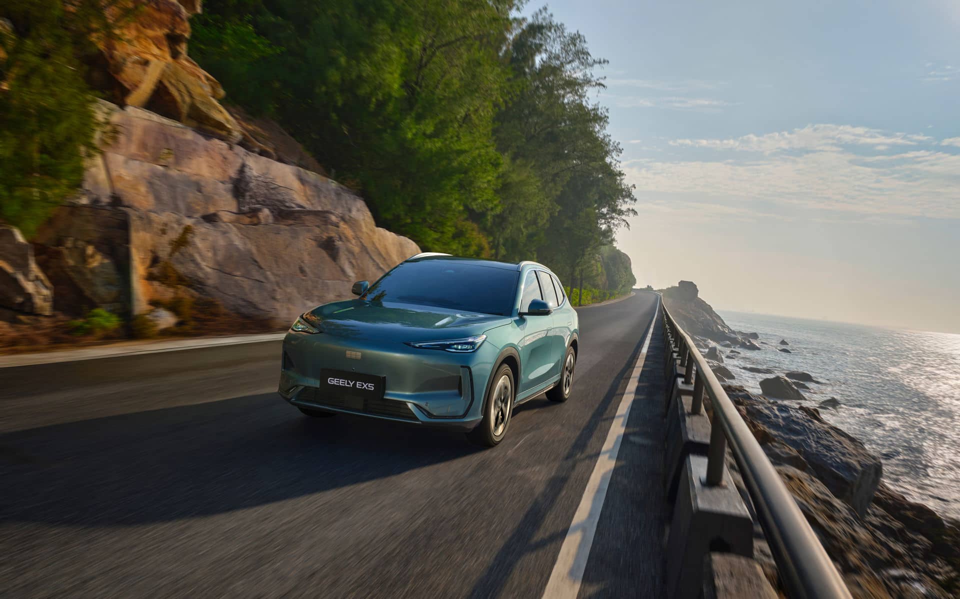 ¿El clima afecta las baterías de los vehículos eléctricos? Geely te cuenta la verdad 1 EX5 outdoor shooting