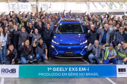Renault Geely EX5 EM i Brasil