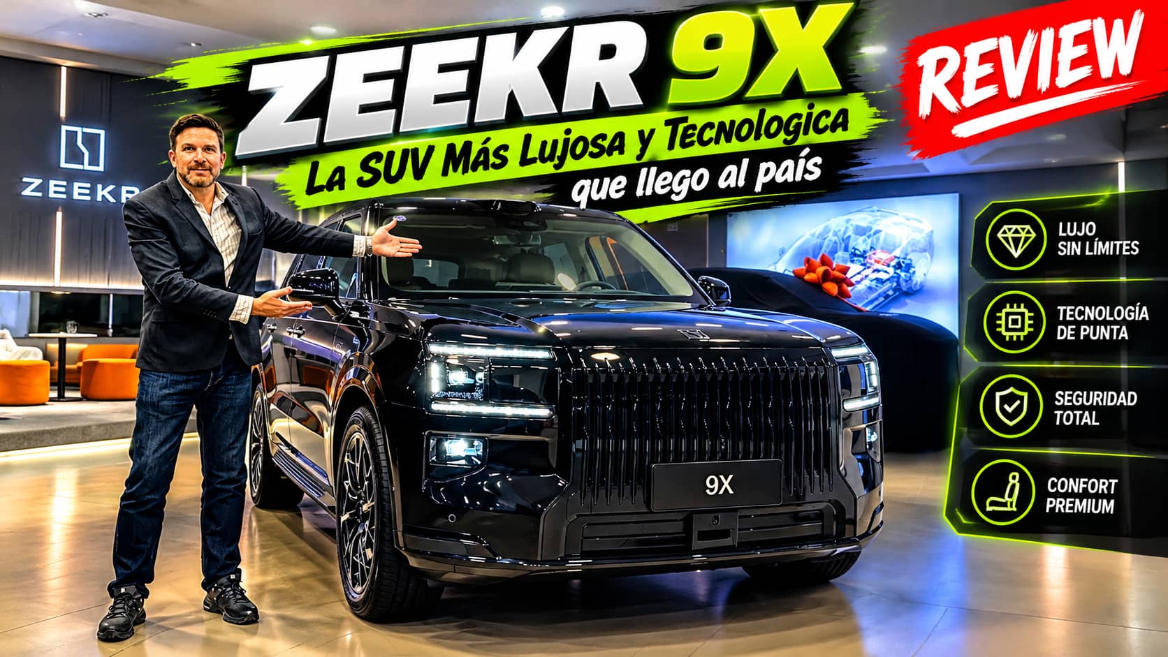 ZEEKR 9X en Colombia: la SUV de lujo que quiere poner en aprietos a las marcas europeas 1 Zeekr 9X 2027